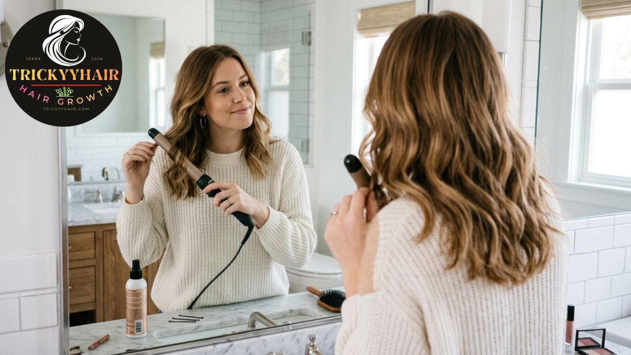 Easy Soft Waves Hairstyle at Home 