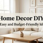 Home Decor DIY: 35 Easy and Budget-Friendly Ideas